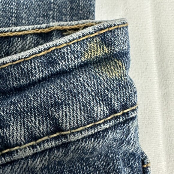 St. Johns Bay Stretch Bootcut Jeans Womens Size 16 Blue Denim Cotton Blend - Picture 5 of 8